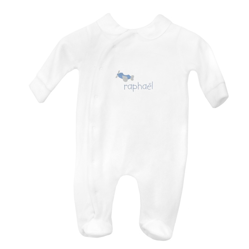 Pyjama bébé avec prénom
