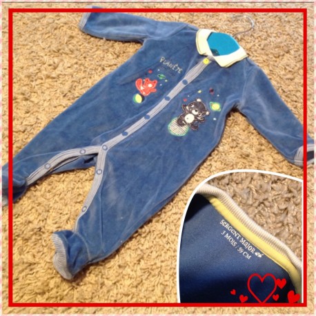Sergent major pyjama bebe