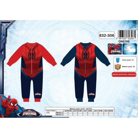 Pyjama spiderman 5 ans