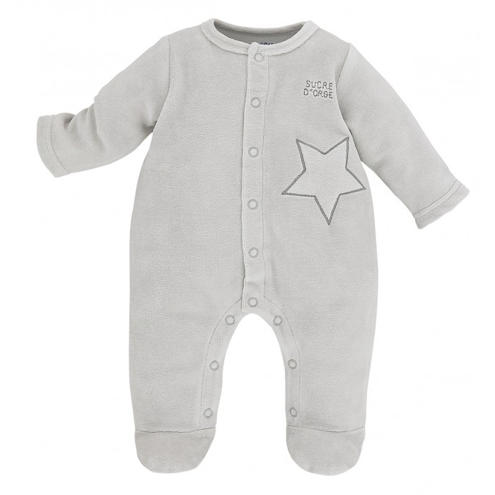 Pyjama bébé velours