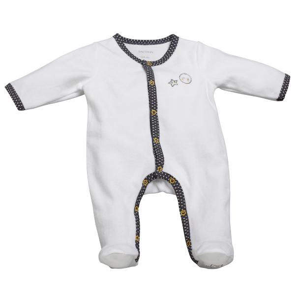 Pyjama bébé blanc naissance