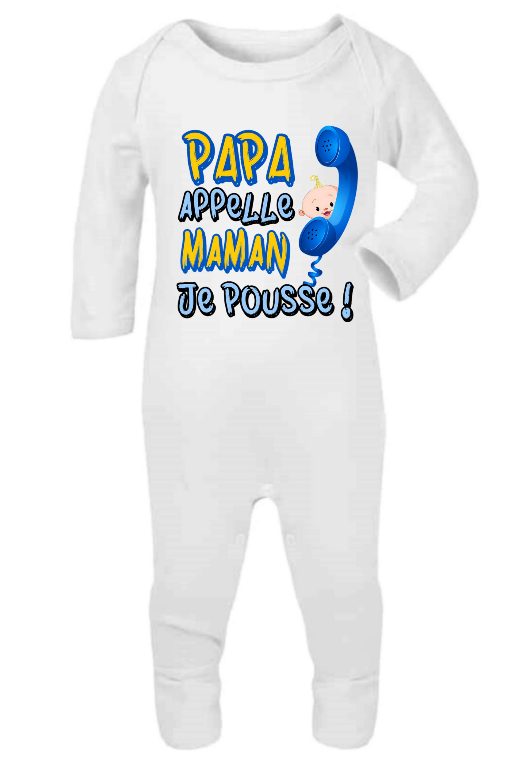 Pyjama bébé humour