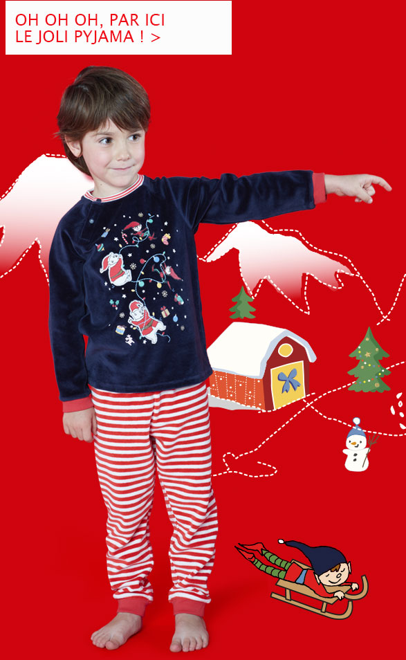 Pyjama noel 3 ans