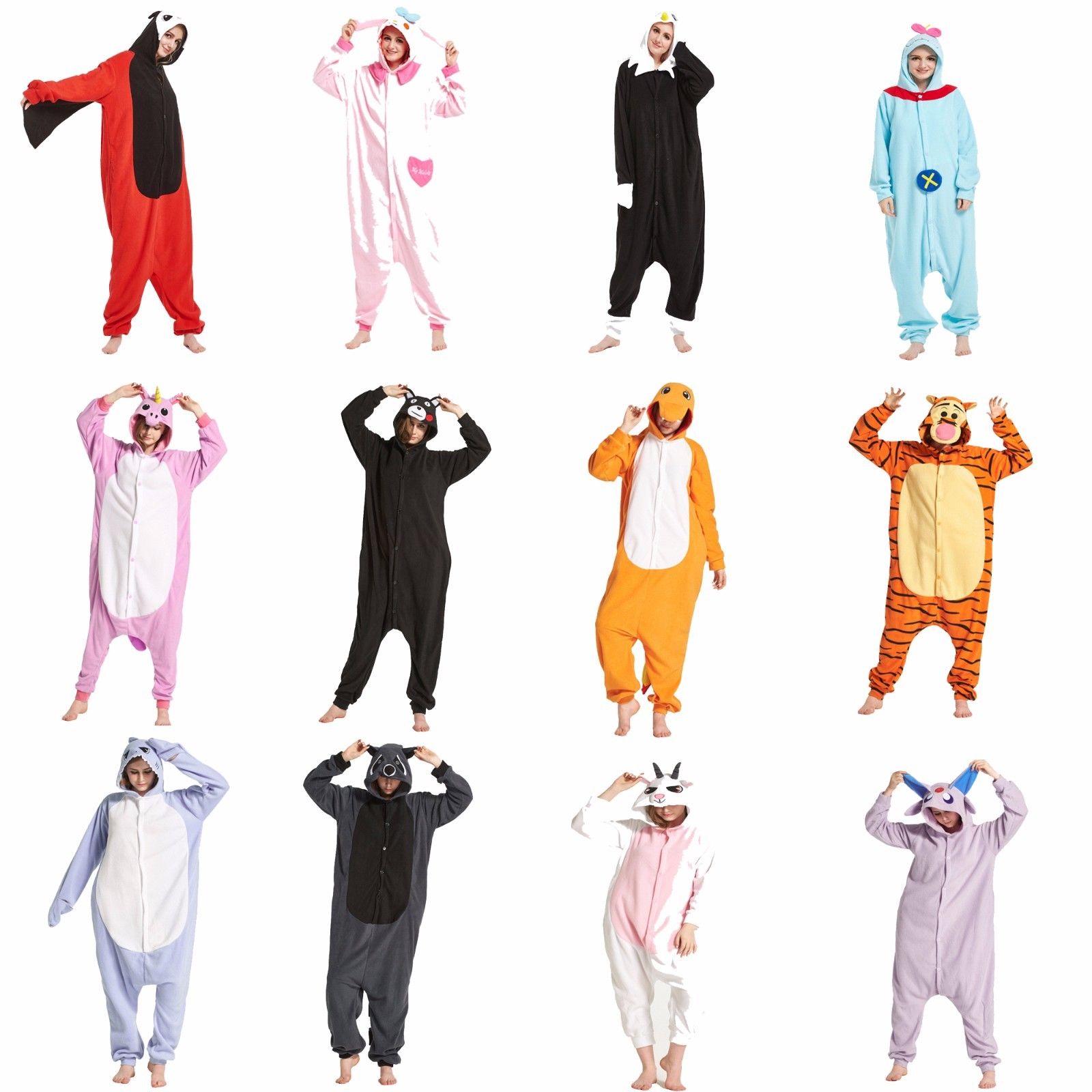 Pyjama grenouillère animaux