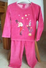 Pyjama velour fille 3 ans