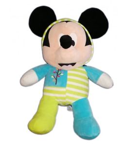Peluche mickey en pyjama