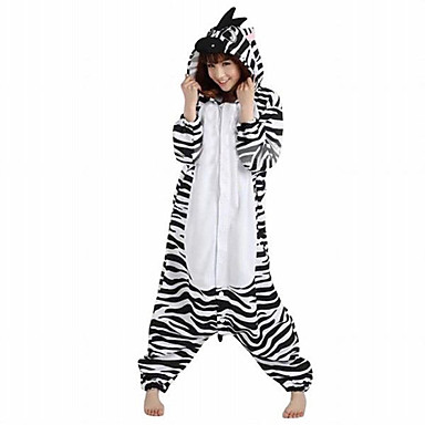 Pyjama combinaison zebre