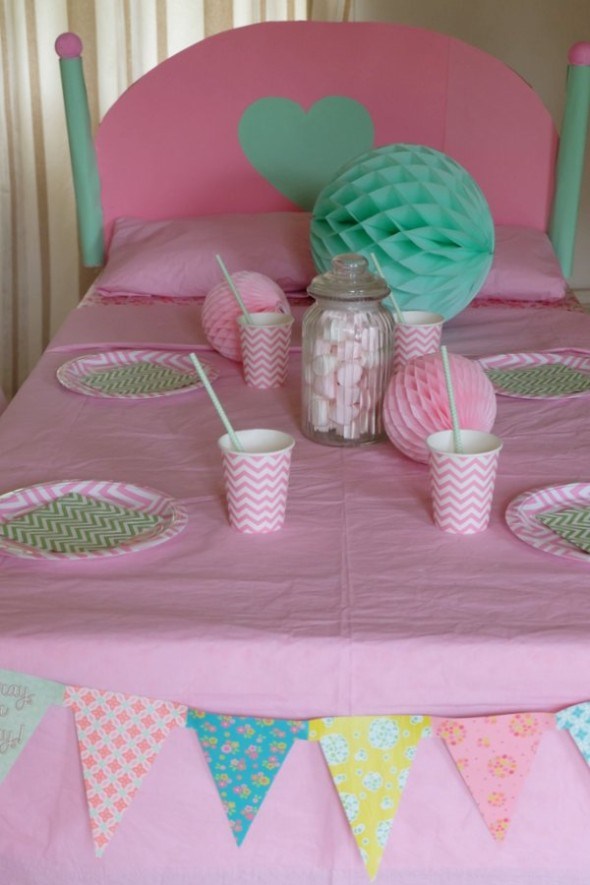 Deco table soiree pyjama