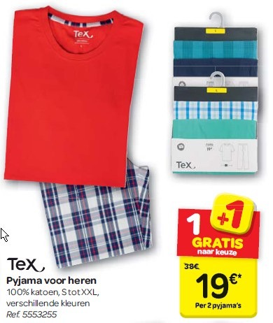 Carrefour pyjama homme