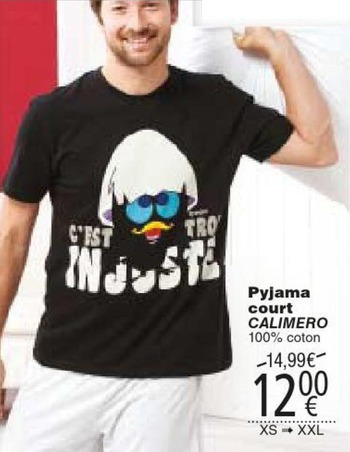 Pyjama homme calimero