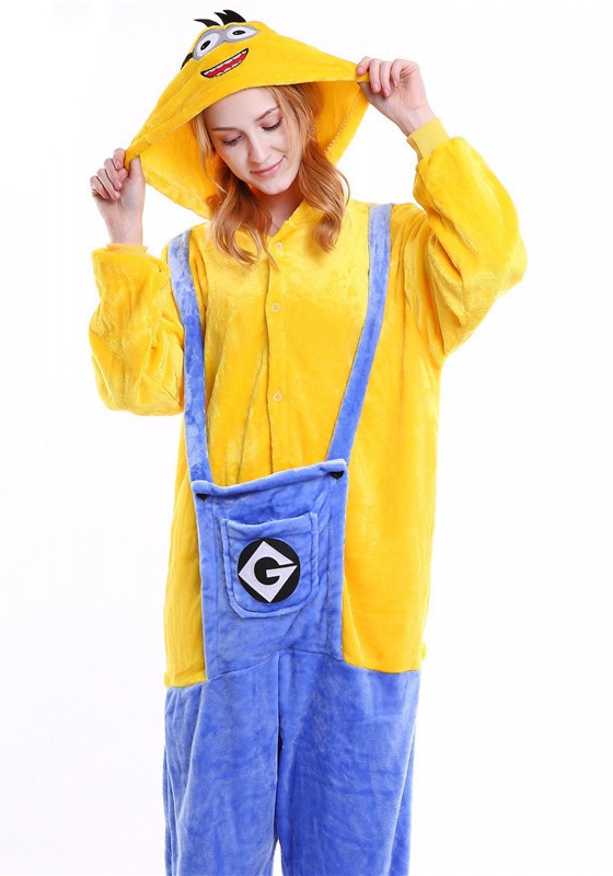Pyjama minion combinaison femme