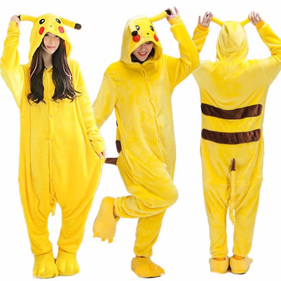 Combinaison pyjama femme pikachu