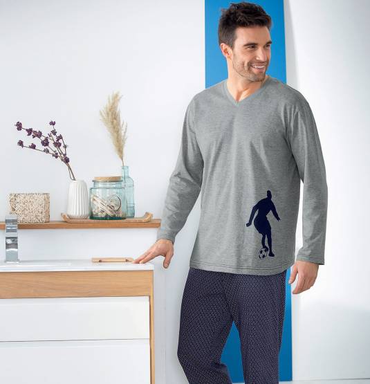 Pyjama homme petite taille Soldes en image