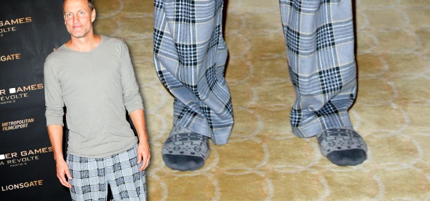 Woody harrelson pyjama
