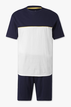 Pyjama short homme dessin animé