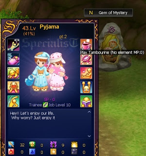 Pyjama warrior nostale