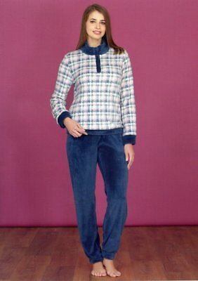 Pyjama femme en laine polaire