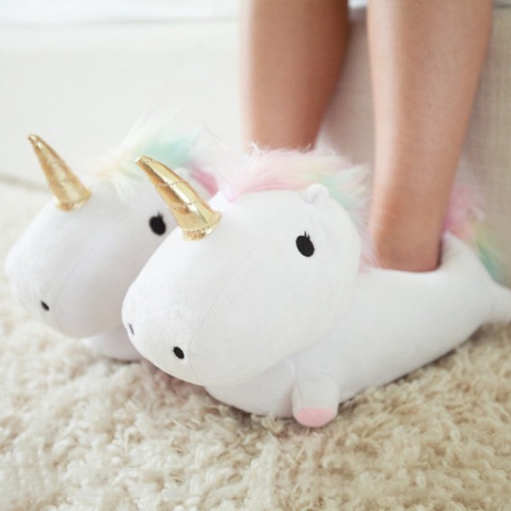 Pyjama et chausson licorne