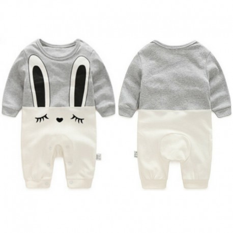 Pyjama lapin gris