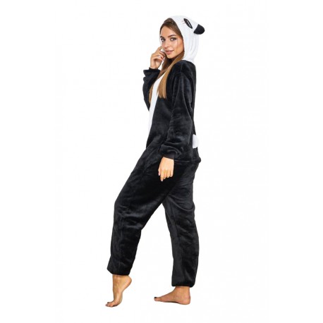 Combinaison pyjama adulte panda