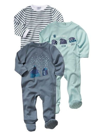 Lot pyjama bebe coton