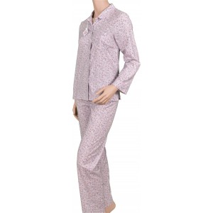 Pyjama coton gratté femme