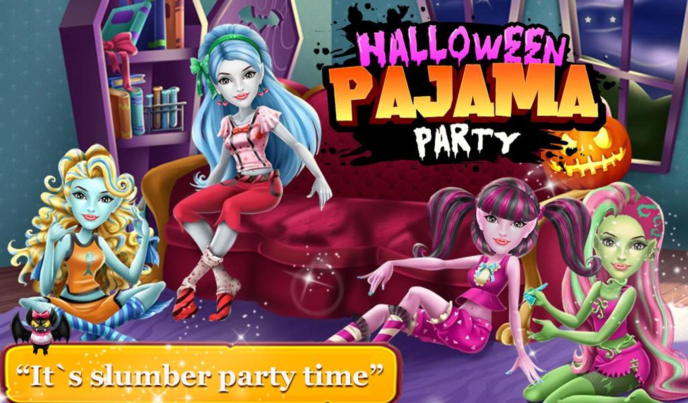 Pyjama party halloween