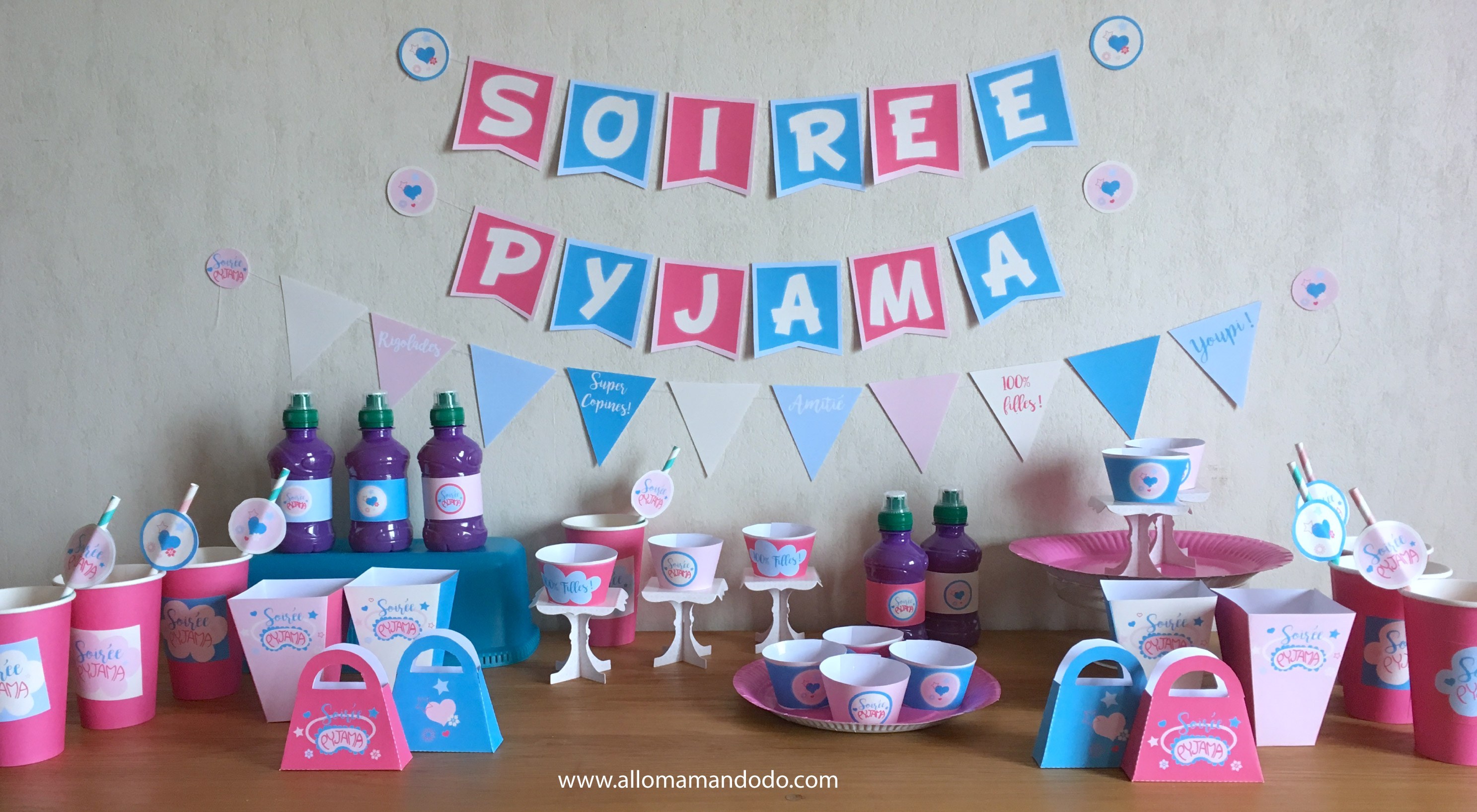 Activités soirée pyjama filles